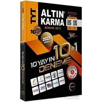 2023 Tyt 10 Farklı Yayın 10 Farklı Deneme Son 1 Yıl Çıkmış Sorular Hediye Altın Karma Yayınları