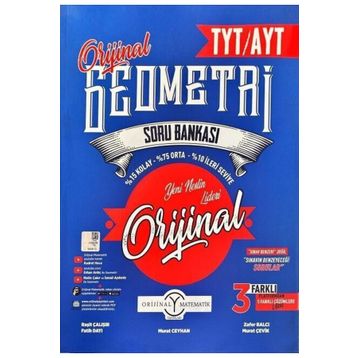 2023 TYT AYT Geometri Soru Bankası Orijinal Yayınları