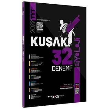 2023 TYT Biyoloji 32 Kuşak Deneme Tamamı Video Çözümlü Marka Yayınları