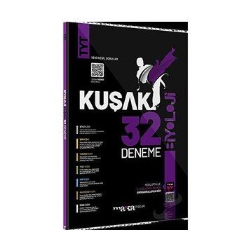 2023 TYT Biyoloji 32 Kuşak Deneme Tamamı Video Çözümlü Marka Yayınları