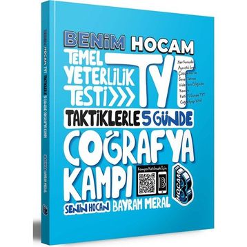 2023 TYT Taktiklerle 5 Günde Coğrafya Kampı - Benim Hocam Yayınları