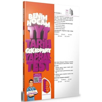 2023 TYT Tarih Çek Kopar Yaprak Test - Benim Hocam Yayınları