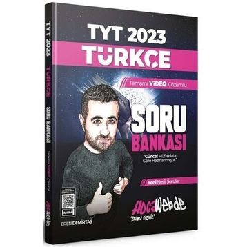 2023 TYT Türkçe Tamamı Video Çözümlü Soru Bankası Hoca Webde Yayınları