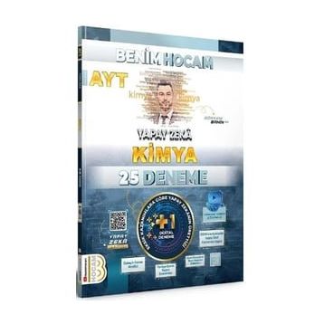 2024 AYT Yapay Zeka Kimya 25 Deneme Benim Hocam Yayınları