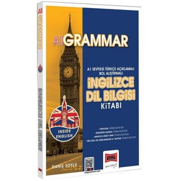 2024 Inside English A1 Grammar İngilizce Dil Bilgisi Kitabı Yargı Yayınları