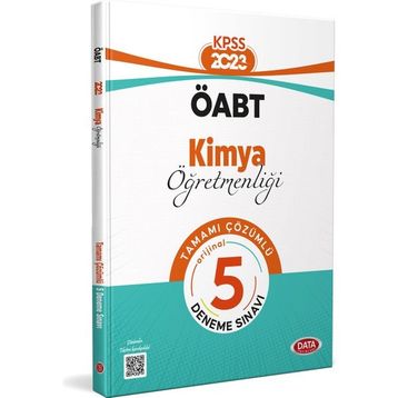 2024 KPSS ÖABT Kimya Öğretmenliği Tamamı Çözümlü 5 Deneme Sınavı - Data Yayınları