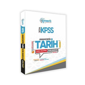 2024 KPSS Tarih Konu Anlatımlı Dijital Çözümlü Soru Bankası - Anamorfik Yayınları