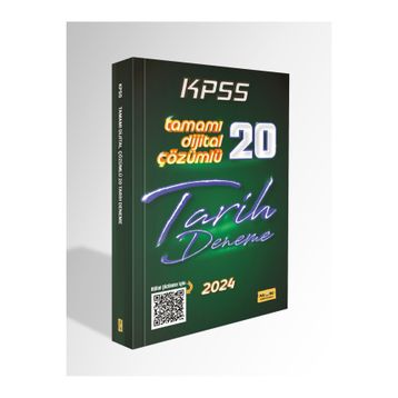 2024 Kpss Tarih Tamami Dijital Cozumlu 20 Deneme - Makro Kitabevi