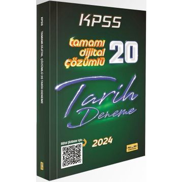 2024 Kpss Tarih Tamami Dijital Cozumlu 20 Deneme - Makro Kitabevi