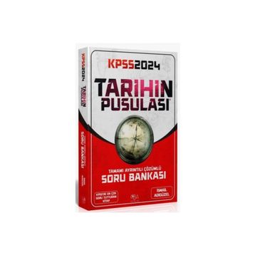 2024 KPSS Tarihin Pusulası Çözümlü Soru Bankası İsmail Adıgüzel CBA Yayınları