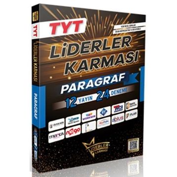 2024 Model TYT Paragraf Denemeleri Liderler Karması Yayınları