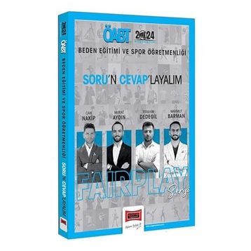 2024 ÖABT Beden Eğitimi ve Spor Öğretmenliği Fairplay Sorun Cevaplayalım Yargı Yayınları