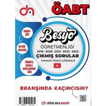 2024 ÖABT Besyo Son Beş Yıl Çıkmış Sorular Tamamı Video Çözümlü - Dijital Hoca