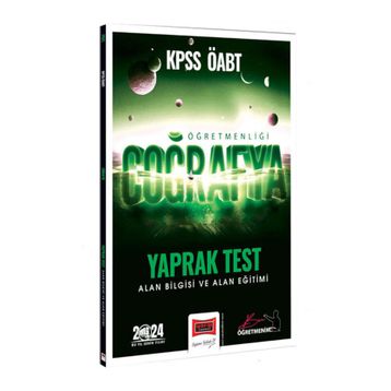 2024 ÖABT Coğrafya Öğretmenliği Yaprak Test Yargı Yayınları