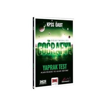 2024 ÖABT Coğrafya Öğretmenliği Yaprak Test Yargı Yayınları