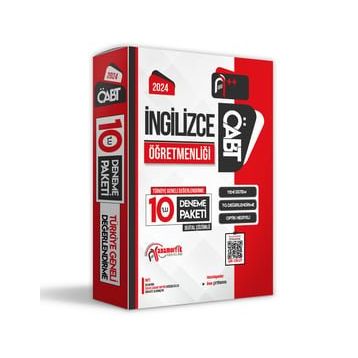 2024 ÖABT İngilizce Öğretmenliği 10'lu Dijital Çözümlü Paket Deneme TG - Anamorfik Yayınları