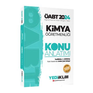 2024 ÖABT Kimya Öğretmenliği Konu Anlatımı - Yediiklim Yayınları
