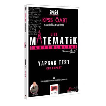 2024 ÖABT Lise Matematik Öğretmenliği Yaprak Test Yargı Yayınları