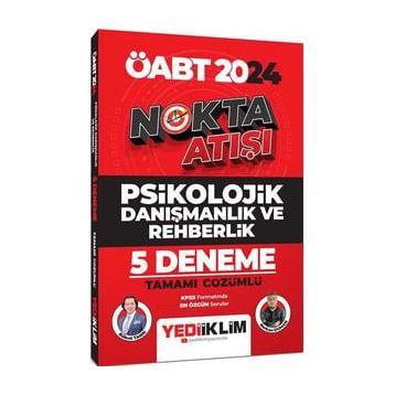 2024 ÖABT Nokta Atışı Psikolojik Danışmanlık ve Rehberlik Tamamı Çözümlü 5 Deneme - Yediiklim Yayınları