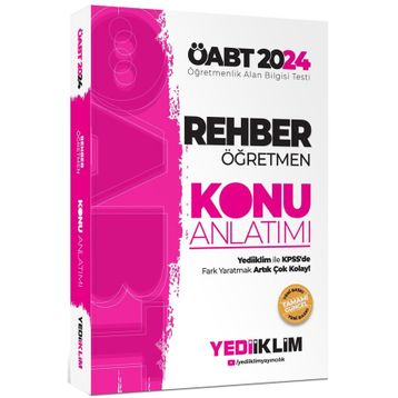 2024 ÖABT Rehberlik Konu Anlatımı - Yediiklim Yayınları