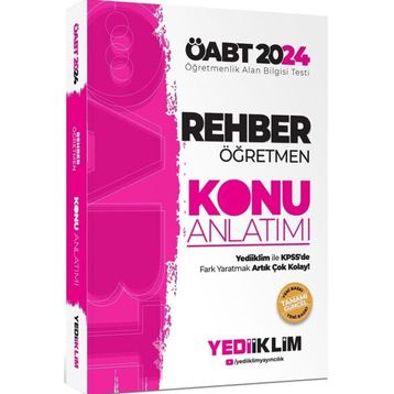 2024 ÖABT Rehberlik Konu Anlatımı - Yediiklim Yayınları