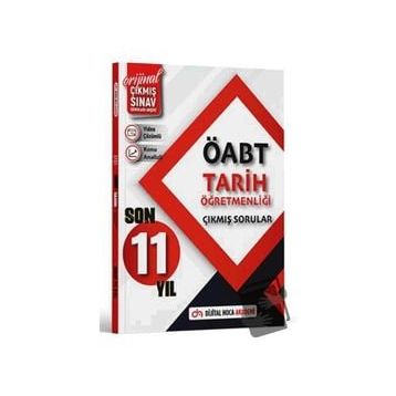 2024 ÖABT Tarih Öğretmenliği Son 11 Yıl Orijinal Çıkmış Sınav Soruları Konu Analizli - Video Çözümlü - Dijital Hoca