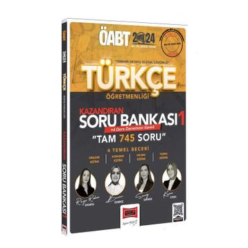 2024 ÖABT Türkçe Öğretmenliği Kazandıran Soru Bankası 1 Yargı Yayınları