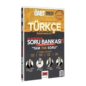 2024 ÖABT Türkçe Öğretmenliği Kazandıran Soru Bankası 1 Yargı Yayınları