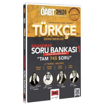 2024 ÖABT Türkçe Öğretmenliği Kazandıran Soru Bankası 1 Yargı Yayınları