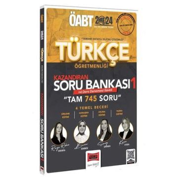 2024 ÖABT Türkçe Öğretmenliği Kazandıran Soru Bankası 1 Yargı Yayınları