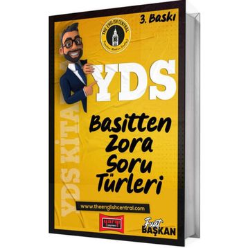 2024 YDS Basitten Zora Soru Türleri 3.Baskı Fuat Başkan - Yargı Yayınları