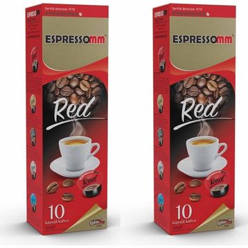 20'li Espressomm Red Kapsül Kahve