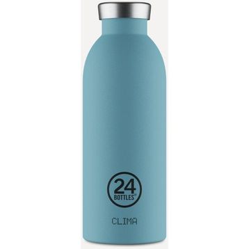24 Bottles 500 ml Mavi Clima Bottle Powder Blue Paslanmaz Çelik Termos