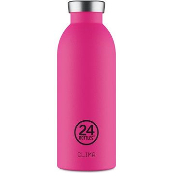 24 Bottles 500 ml Pembe Clima Bottle Passion Pink Paslanmaz Çelik Termos
