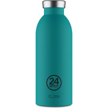 24 Bottles 500 ml Yeşil Clima Bottle Atlantic Bay Paslanmaz Çelik Termos