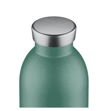 24 Bottles 500 ml Yeşil Clima Bottle Rustic Moss Green Paslanmaz Çelik Termos