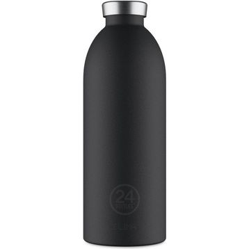 24 Bottles 850 ml Siyah Clima Bottle Tuxedo Black Paslanmaz Çelik Termos