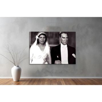 25 Atatürk Kanvas Tablo
