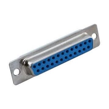 25 Pin Dişi D-Sub Konnektör
