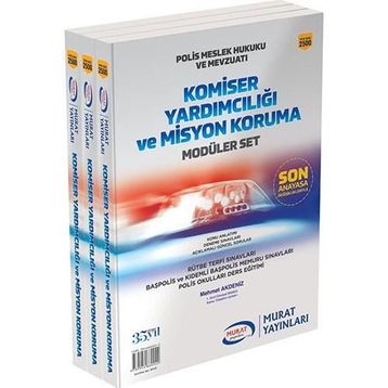 2500 - Modüler Set Polis Meslek Hukuku Ve Mevzuatı