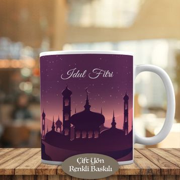 276 İbadethane Cami Kubbeleri-Dini Kupa Bardak