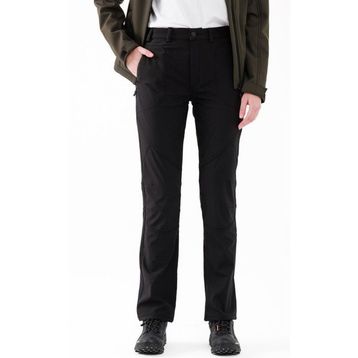 2AS Bosie Siyah İnce Softshell Kadın Pantolon