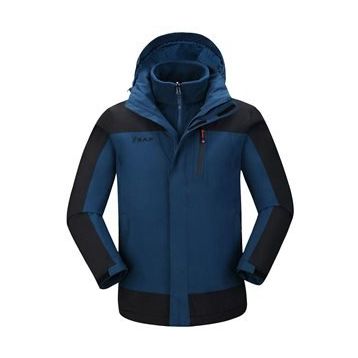 2AS Elbruz Lacivert 3in1 Erkek Montu