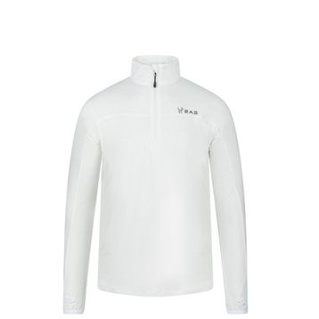 2AS Kolima Yarım Fermuarlı Beyaz Sweatshirt