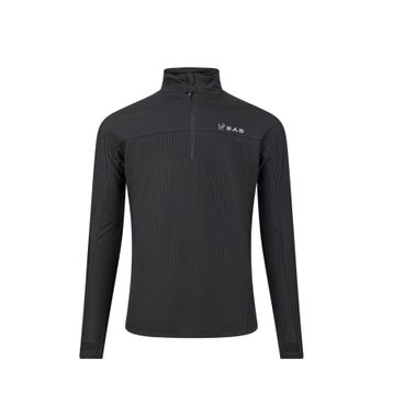 2AS Kolima Yarım Fermuarlı Siyah Sweatshirt