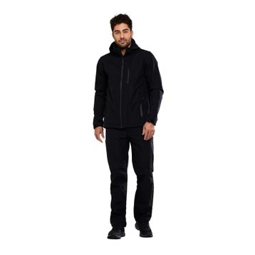 2AS Sagwon Siyah XS Erkek Softshell Mont