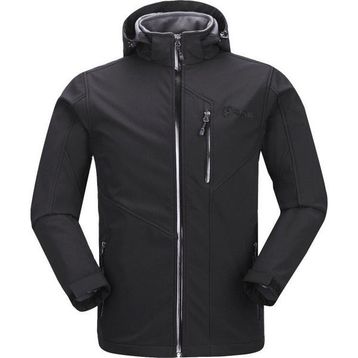 2AS Sagwon Siyah XS Erkek Softshell Mont