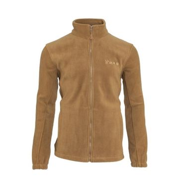2AS Salmon Camel Tam Fermuarlı Erkek Polar