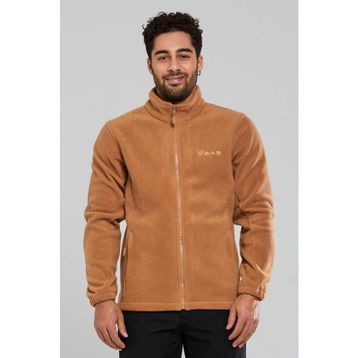 2AS Salmon Camel Tam Fermuarlı Erkek Polar