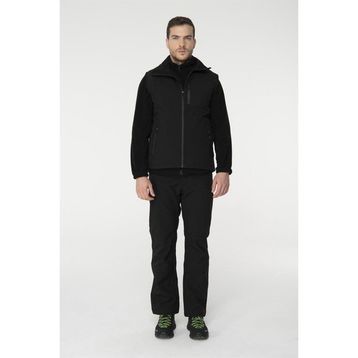 2AS Samana Siyah Softshell Unisex Yelek